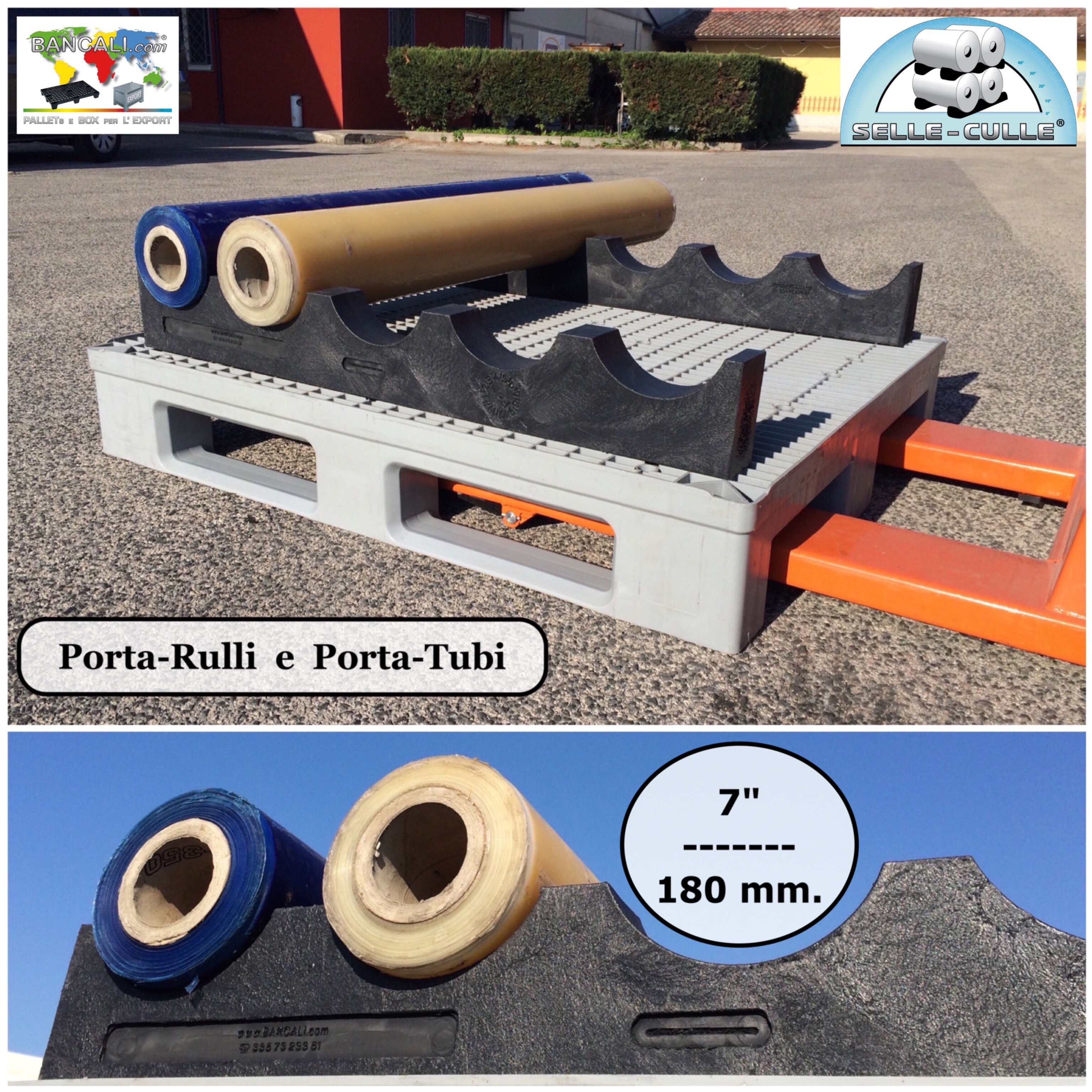 360 - PORTATUBI RULLI a KORONA